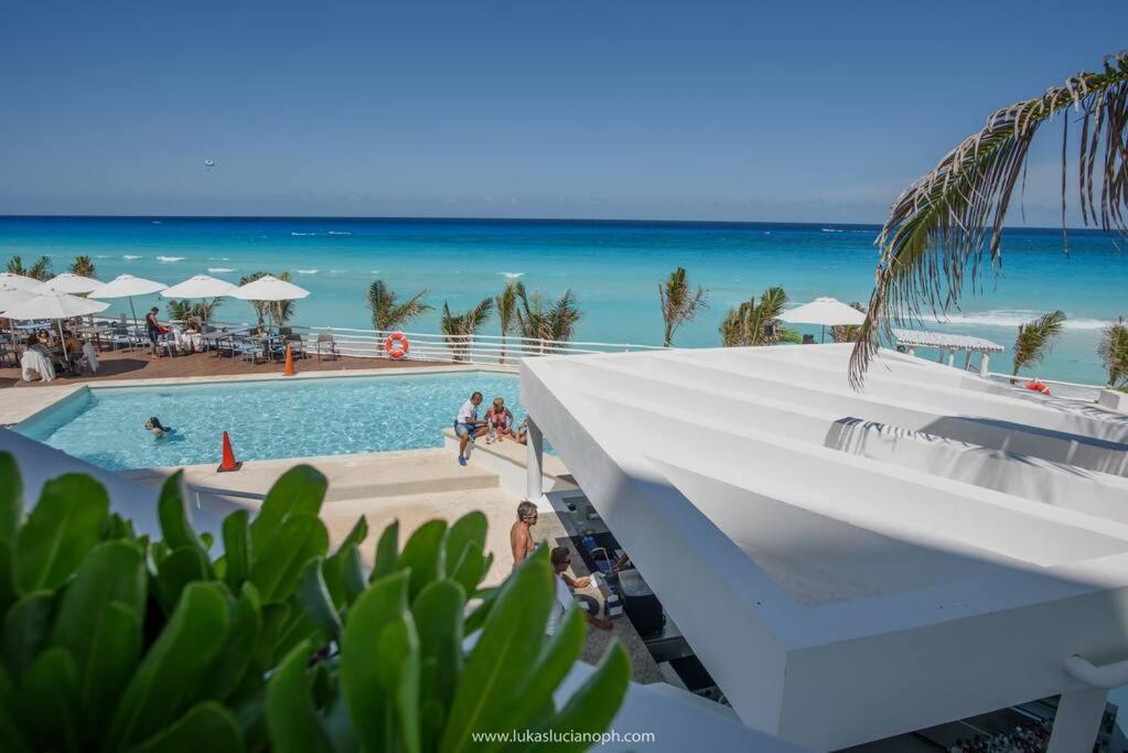 Estudio A Pie De Playa, Increibles Vistas, Amanecer, Atardecer, Balcon, Gym, Jacuzi, 1807 Apartment Cancun Exterior photo