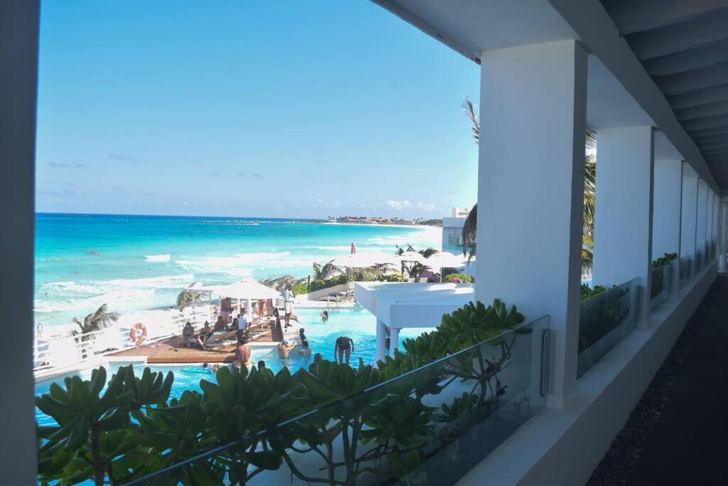 Estudio A Pie De Playa, Increibles Vistas, Amanecer, Atardecer, Balcon, Gym, Jacuzi, 1807 Apartment Cancun Exterior photo