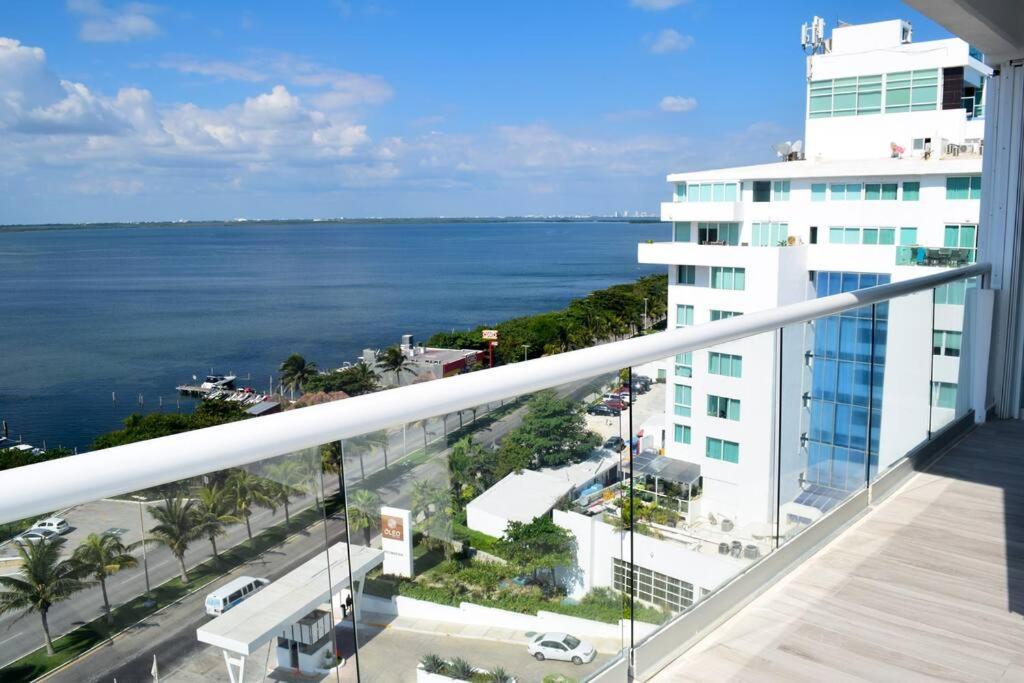 Estudio A Pie De Playa, Increibles Vistas, Amanecer, Atardecer, Balcon, Gym, Jacuzi, 1807 Apartment Cancun Exterior photo