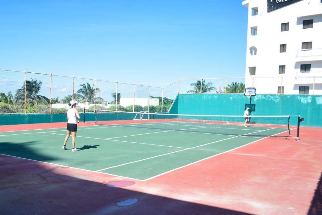 Estudio A Pie De Playa, Increibles Vistas, Amanecer, Atardecer, Balcon, Gym, Jacuzi, 1807 Apartment Cancun Exterior photo